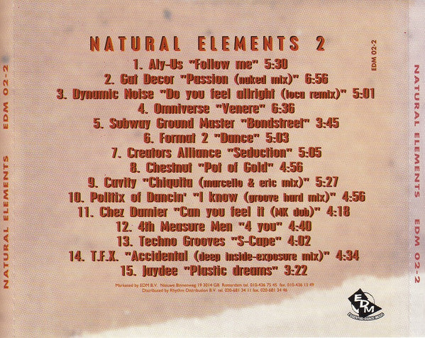 Various : Natural Elements 2 (CD, Mixed)