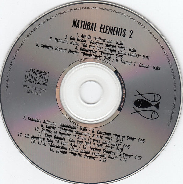 Various : Natural Elements 2 (CD, Mixed)