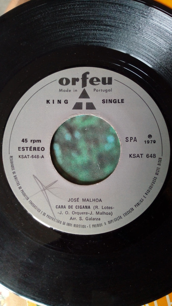 José Malhoa : Cara De Cigana (7", Single)