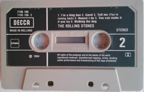The Rolling Stones : The Rolling Stones (Cass, Album, RE)