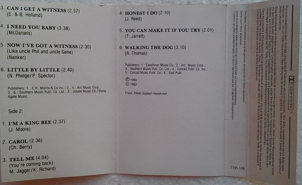 The Rolling Stones : The Rolling Stones (Cass, Album, RE)