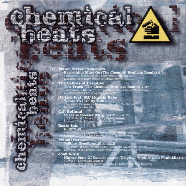 Various : Chemical Beats Vol. 1 (CD, Comp)