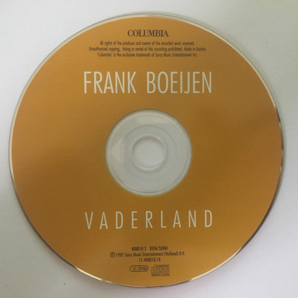 Frank Boeijen : Vaderland (CD, Album, Sli)