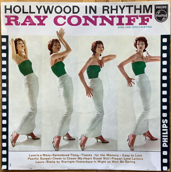 Ray Conniff & His Orchestra : Hollywood In Rhythm (LP, Album, Mono)