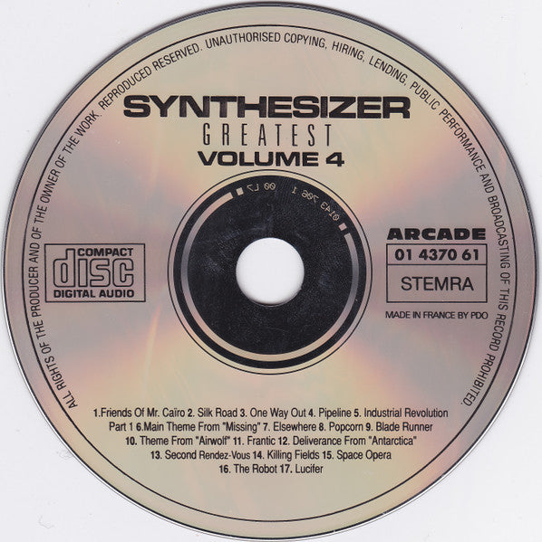 Ed Starink : Synthesizer Greatest Volume 4 (CD, Album)