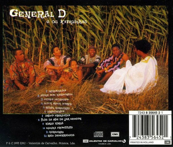 General D e Os Karapinhas* : Pé Na Tchôn, Karapinha Na Céu (CD, Album)