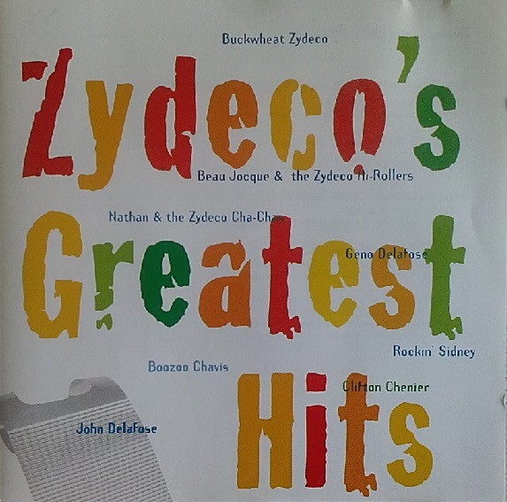 Various : Zydeco's Greatest Hits (CD, Comp)