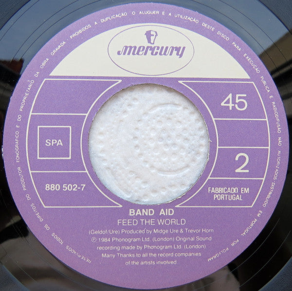 Band Aid : Do They Know It's Christmas? (7", Single)