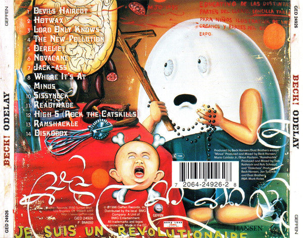 Beck : Odelay (CD, Album, Ltd)