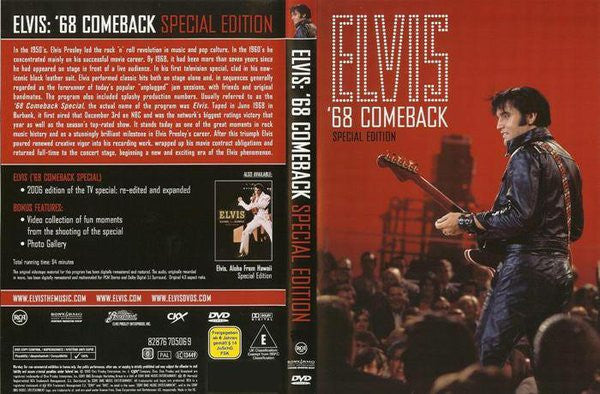 Elvis Presley : '68 Comeback - Special Edition  (DVD-V, Copy Prot., Multichannel, PAL)