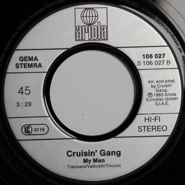 Cruisin' Gang : Affair A Gogo (7")