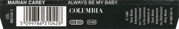 Mariah Carey : Always Be My Baby (CD, Maxi)