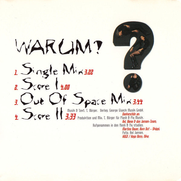 Tic Tac Toe (2) : Warum? (CD, Maxi)