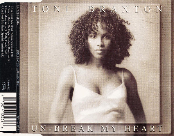 Toni Braxton : Un-Break My Heart (CD, Maxi)