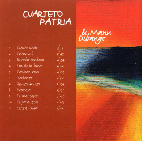 El Cuarteto Patria & Manu Dibango : CubAfrica (CD, Album)