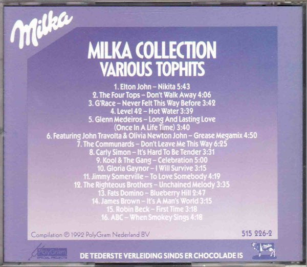 Various : Milka Collection - Various Tophits (CD, Comp, Smplr)