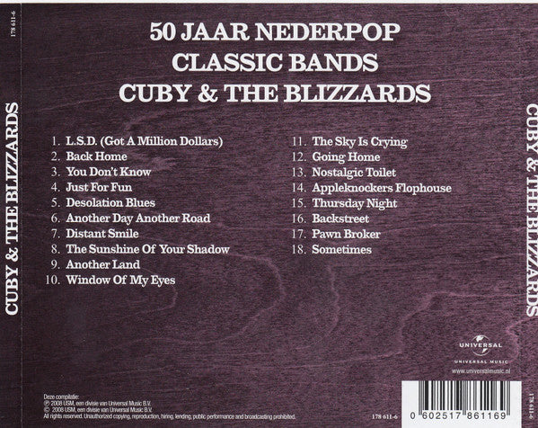 Cuby + Blizzards : 50 Jaar Nederpop (Classic Bands) (CD, Comp)