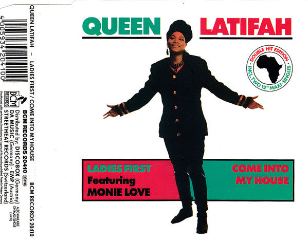 Queen Latifah Featuring Monie Love : Ladies First / Come Into My House (CD, Maxi)