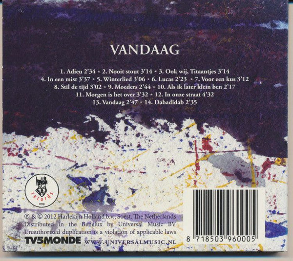 Herman van Veen : Vandaag (CD, Album, Dig)