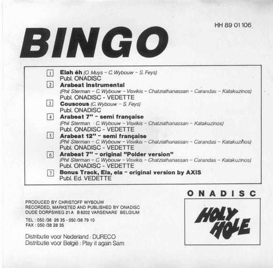Bingo! : Arabeat (CD, Maxi)