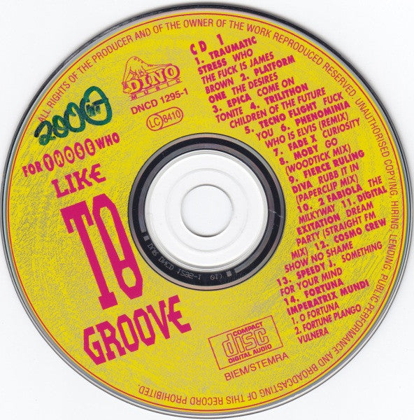 Various : For Those Who Like To Groove (2xCD, Comp)