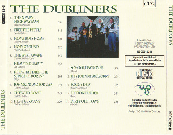 The Dubliners : The Dubliners (3xCD, Comp + Car)