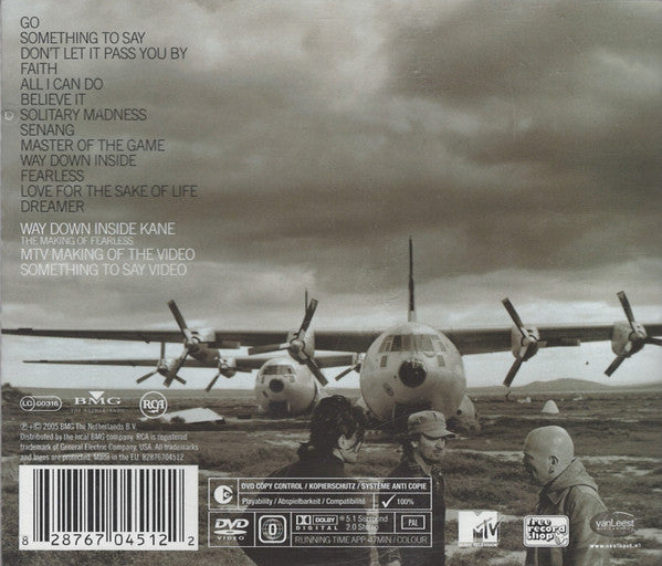 Kane (2) : Fearless (CD, Album + DVD-V, Copy Prot., PAL, 5.1 + Exc)