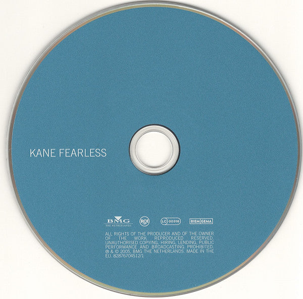 Kane (2) : Fearless (CD, Album + DVD-V, Copy Prot., PAL, 5.1 + Exc)