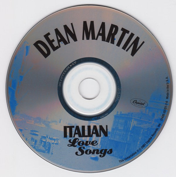 Dean Martin : Italian Love Songs (CD, Comp, RM)