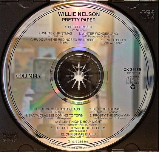 Willie Nelson : Pretty Paper (CD, Album, RE)