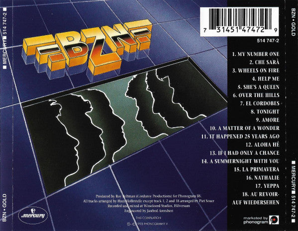 BZN : Gold (CD, Comp)