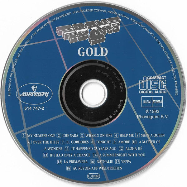 BZN : Gold (CD, Comp)
