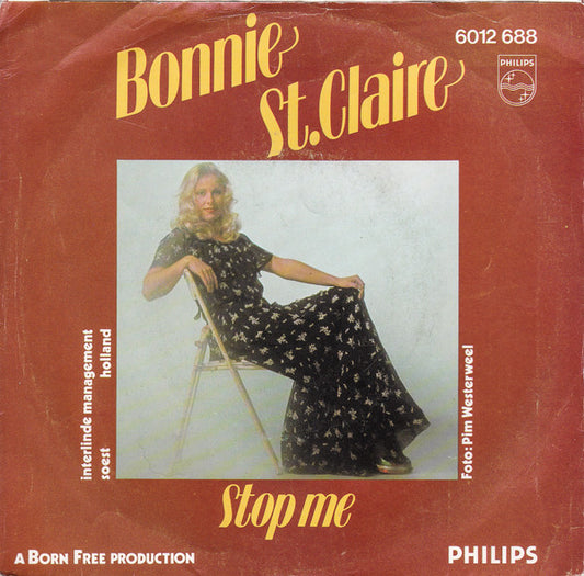 Bonnie St. Claire : Stop Me (7", Single)