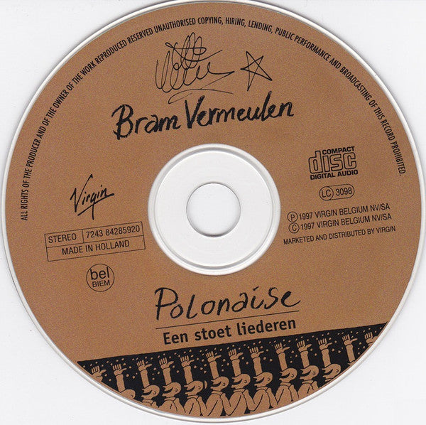 Bram Vermeulen : Polonaise (CD, Album)