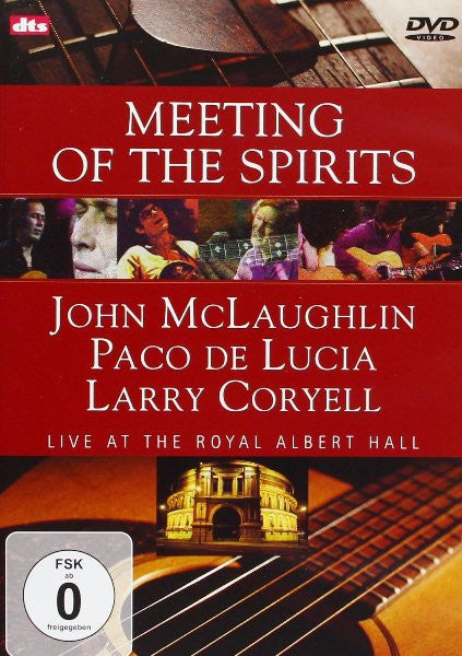 Larry Coryell, John McLaughlin, Paco De Lucía : Meeting Of The Spirits Live At The Royal Albert Hall, 1979 (DVD-V, PAL)