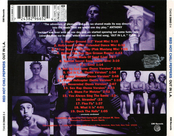 Red Hot Chili Peppers : Out In L.A. (CD, Comp)