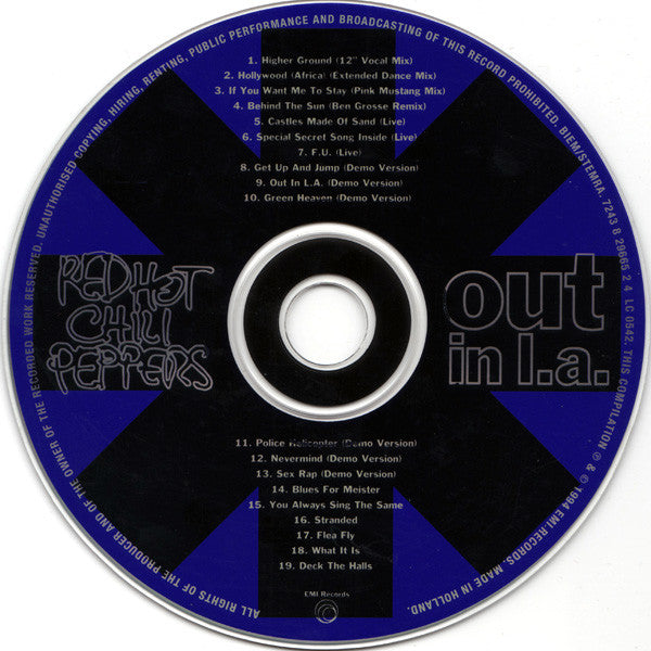 Red Hot Chili Peppers : Out In L.A. (CD, Comp)