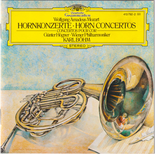Wolfgang Amadeus Mozart, Günter Högner · Wiener Philharmoniker, Karl Böhm : Hornkonzerte - Horn Concertos (CD)