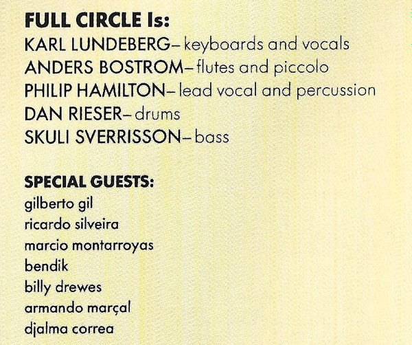 Full Circle (5) : Secret Stories (CD, Album)