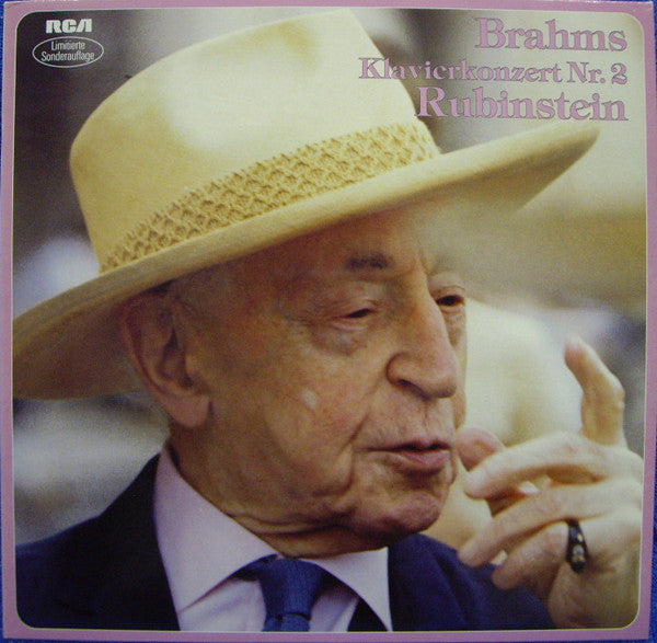 Johannes Brahms - Arthur Rubinstein : Klavierkonzert Nr. 2 (LP)