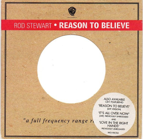 Rod Stewart : Reason To Believe (CD, Single)