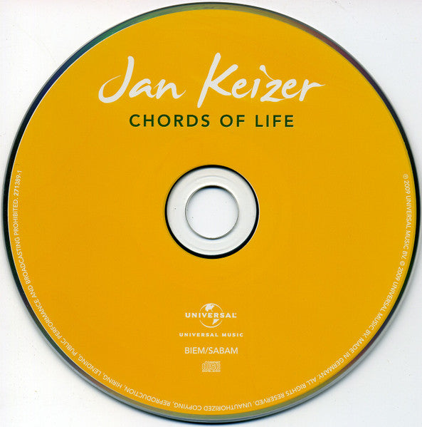 Jan Keizer : Chords Of Life (CD, Album)