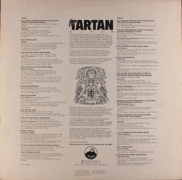 Various : The Tartan Album (LP, Comp, Pic,  Ta)