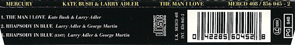 Kate Bush & Larry Adler : The Man I Love (CD, Single)