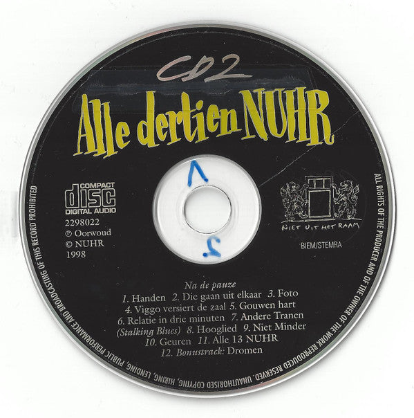 NUHR : Alle Dertien NUHR (2xCD, Album)