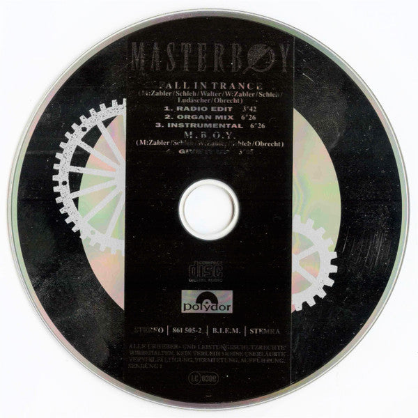 Masterboy : Fall In Trance (CD, Maxi)