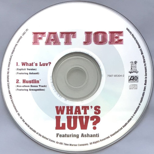 Fat Joe Featuring Ashanti : What's Luv? (CD, Single)