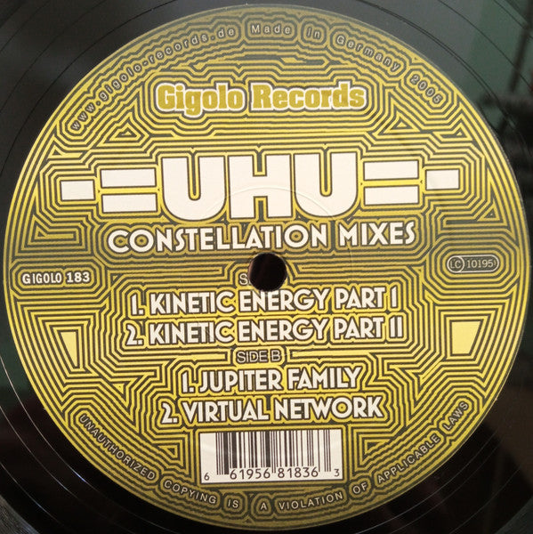 -=UHU=- : Constellation Mixes (12")