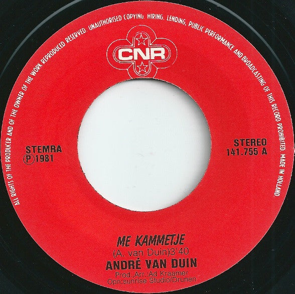 André van Duin / Jut & Jul : Me Kammetje / Ik Heb 'm Nog Wel... (7", Single)