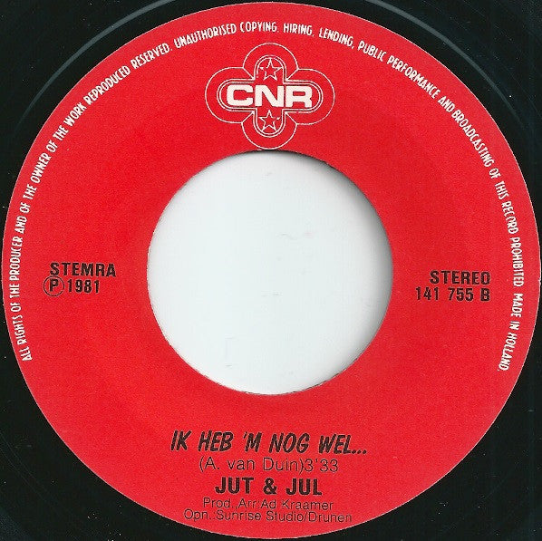 André van Duin / Jut & Jul : Me Kammetje / Ik Heb 'm Nog Wel... (7", Single)